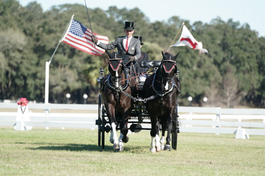 Special Feature: Mic'd Up with Jacob Arnold at the #USADriving Adv. Pair  Horse Nat'l Championships 